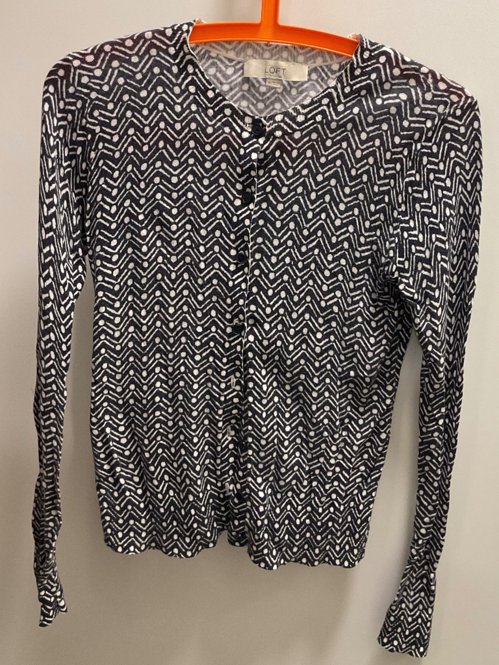 Cotton knit light sweater